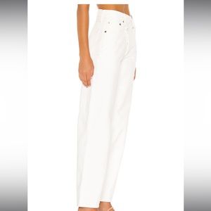 AGOLDE Criss Cross Wide Leg in Paste - size 27